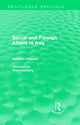 Book cover of: Social and Foreign Affairs in Iraq (Routledge Revivals). By: Saddam Hussein