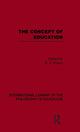 Book cover of: Concept of Education (International Library of the Philosophy of Education Volume 17)
