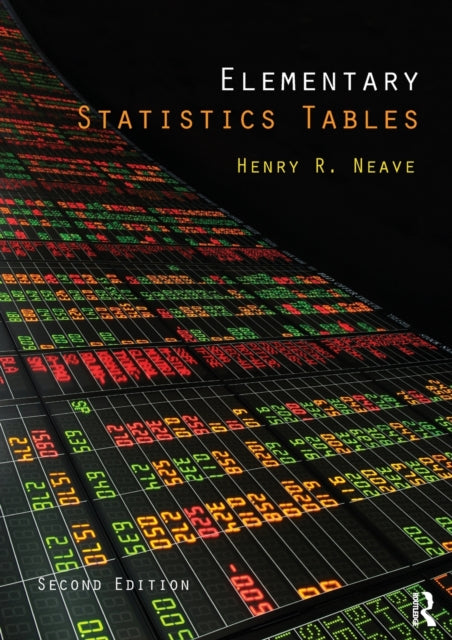 Book cover of: Elementary Statistics Tables. By: Henry R. Neave