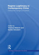 Book cover of: Regime Legitimacy in Contemporary China. By: Thomas Heberer
