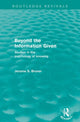 Book cover of: Beyond the Information Given (Routledge Revivals)