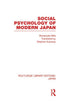 Book cover of: Social Psychology of Modern Japan. By: Munesuke Mita