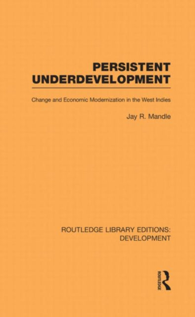 Book cover of: Persistent Underdevelopment. By: Jay Mandle