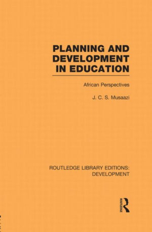 Planning and Development in Education