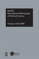 Book cover of: IBSS: Political Science: 2009 Vol.58. By: British Library of Political and Economic Science Staff