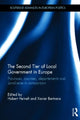 Book cover of: Second Tier of Local Government in Europe. By: Hubert Heinelt