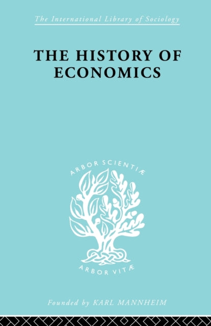 Book cover of: History of Economics. By: Werner Stark
