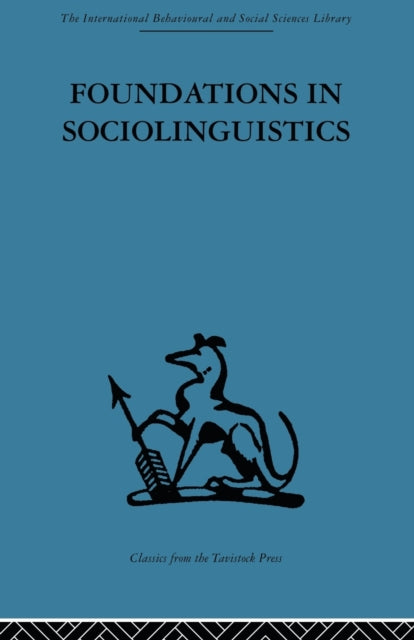 Book cover of: Foundations in Sociolinguistics. By: Dell Hymes