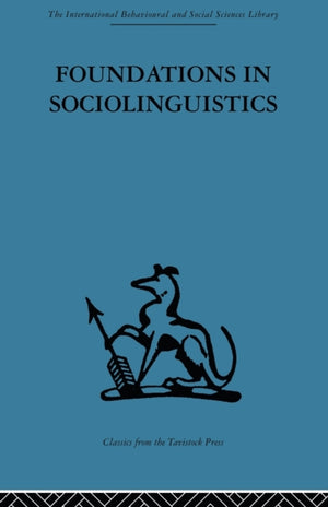Foundations in Sociolinguistics