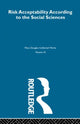 Book cover of: Risk and Acceptability. By: Mary Douglas