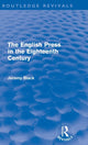 Book cover of: English Press in the Eighteenth Century (Routledge Revivals)
