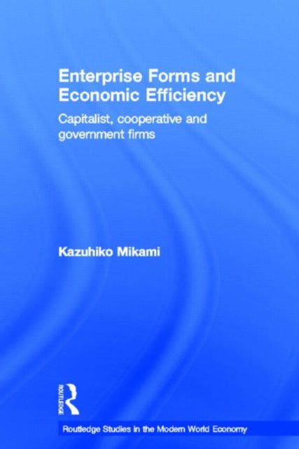 Book cover of: Enterprise Forms and Economic Efficiency. By: Kazuhiko Mikami