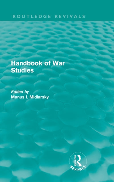 Handbook of War Studies