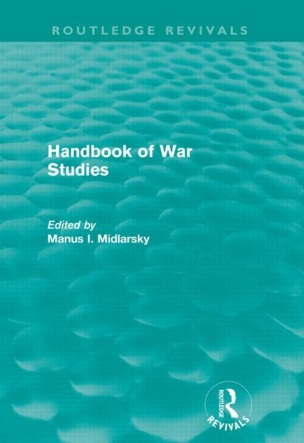 Book cover of: Handbook of War Studies