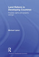 Book cover of: Land Reform in Developing Countries. By: Michael Lipton