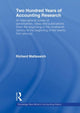 Book cover of: Two Hundred Years of Accounting Research. By: Richard Mattessich