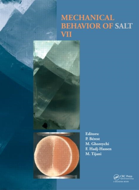 Book cover of: Mechanical Behaviour of Salt VII. By: Pierre Bérest