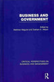 Book cover of: Business and Government. By: Wilson, Graham K.