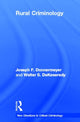 Book cover of: Rural Criminology. By: Walter S. DeKeseredy