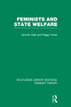 Book cover of: Feminists and State Welfare (RLE Feminist Theory). By: JENNIFER DALE