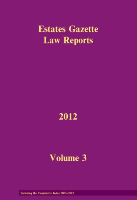 EGLR 2012 V3