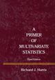 Book cover of: Primer of Multivariate Statistics. By: Richard J. Harris