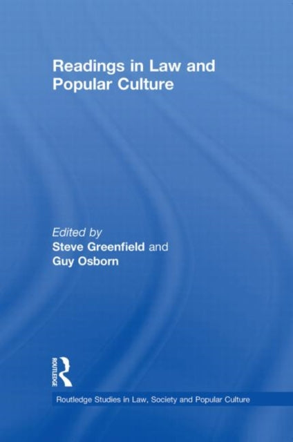 Book cover of: Readings in Law and Popular Culture. By: Steven Greenfield