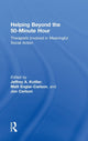 Book cover of: Helping Beyond the 50-Minute Hour