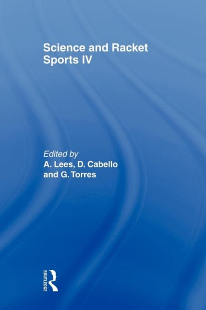 Science and Racket Sports IV