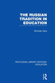 Book cover of: Russian Tradition in Education. By: Nicholas Hans