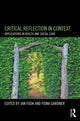 Book cover of: Critical Reflection in Context. By: Jan Fook