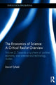 Book cover of: Economics of Science: A Critical Realist Overview. By: David Tyfield