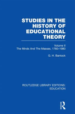 Studies in the History of Educational Theory Vol 2