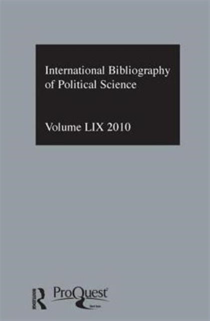 IBSS: Political Science: 2010 Vol.59