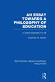 Book cover of: Essay Towards A Philosophy of Education (RLE Edu K). By: Charlotte M. Mason