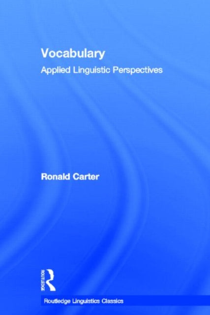 Book cover of: Vocabulary. By: Carter, Ronald