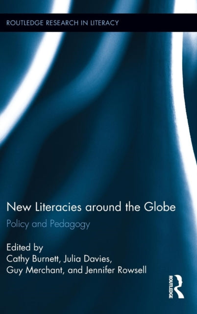 Book cover of: New Literacies around the Globe. By: Cathy Burnett