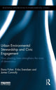 Book cover of: Urban Environmental Stewardship and Civic Engagement. By: Dana R. Fisher