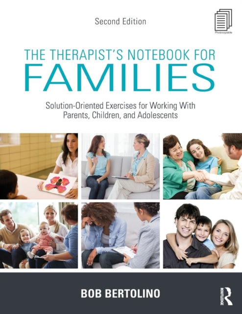 Book cover of: Therapist's Notebook for Families. By: Bob Bertolino