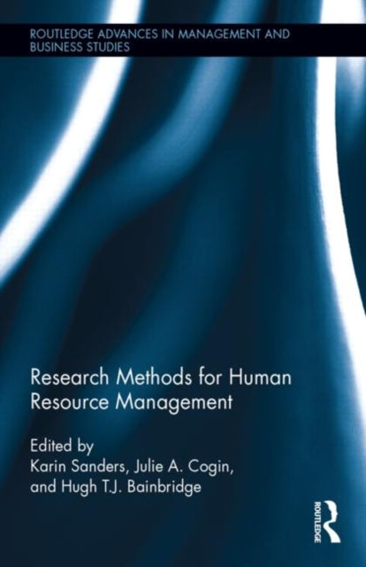 Book cover of: Research Methods for Human Resource Management. By: Karin Sanders