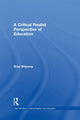 Book cover of: Critical Realist Perspective of Education