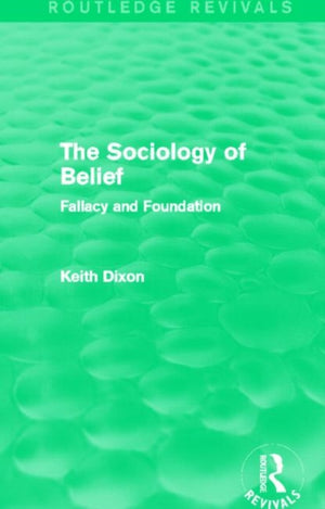 The Sociology of Belief (Routledge Revivals)