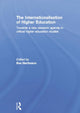 Book cover of: Internationalisation of Higher Education. By: Eva Hartmann