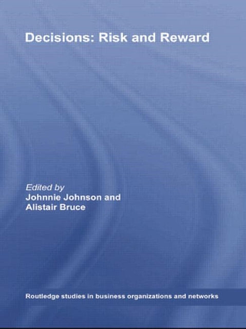 Book cover of: Decisions: Risk and Reward. By: Johnnie E. V. Johnson
