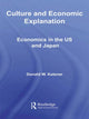 Book cover of: Culture and Economic Explanation. By: Donald W. Katzner, Donald Katzner