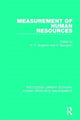 Book cover of: Measurement of Human Resources. By: W. T. Singleton