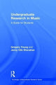 Book cover of: Undergraduate Research in Music. By: Gregory Young