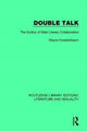 Book cover of: Double Talk. By: Wayne Koestenbaum