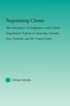 Book cover of: Negotiating Claims. By: Christa Scholtz