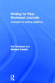 Book cover of: Writing for Peer Reviewed Journals. By: Thomson, Pat